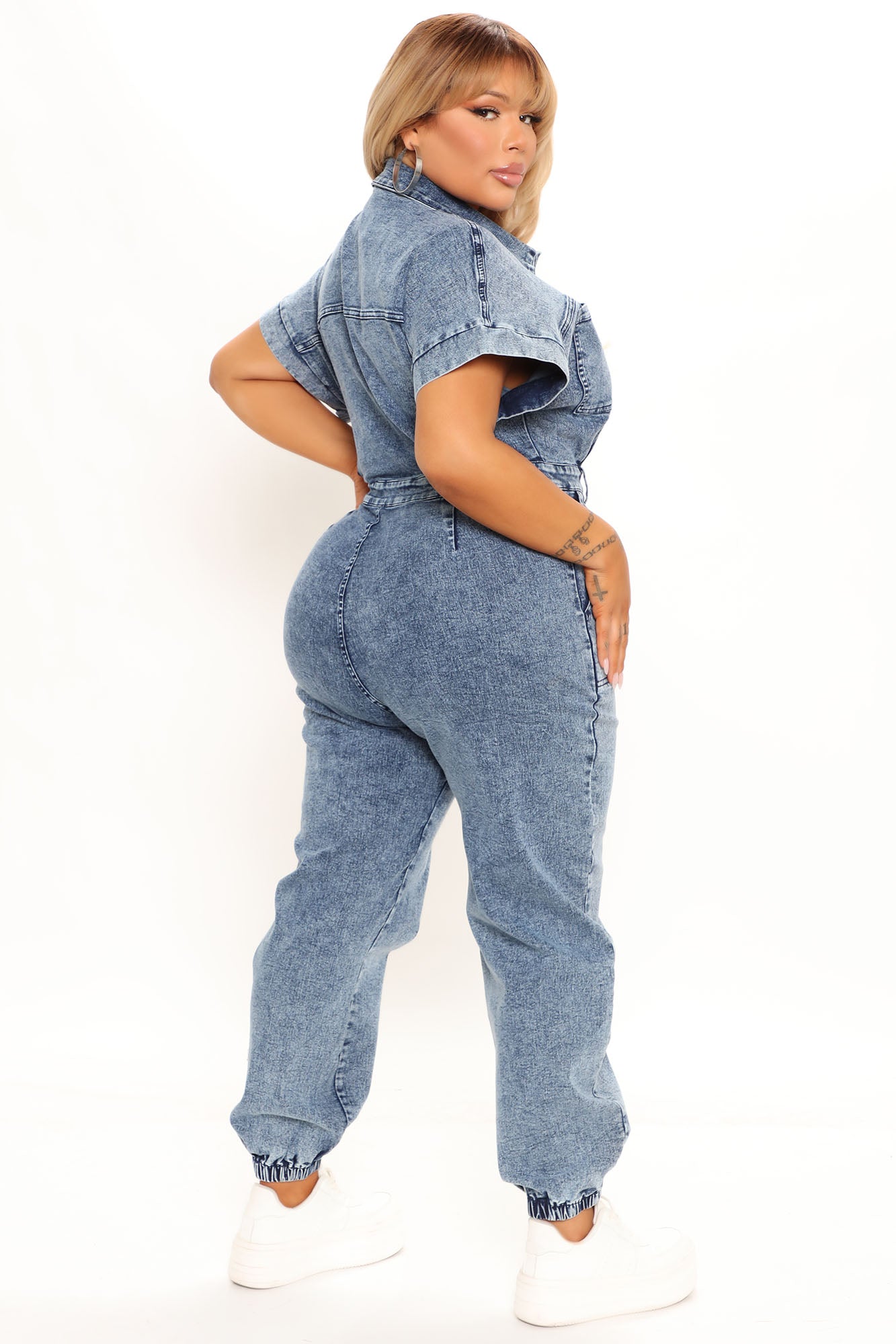 Daniela Denim Jumpsuit - Denim