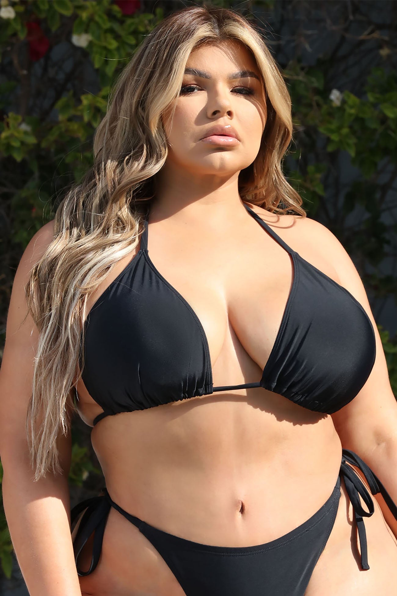 Maui Mix And Match Triangle Bikini Top - Black