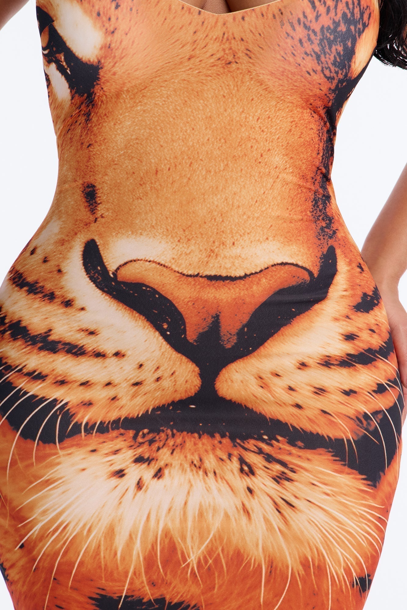 Fierce And Fab Maxi Dress - Orange/combo