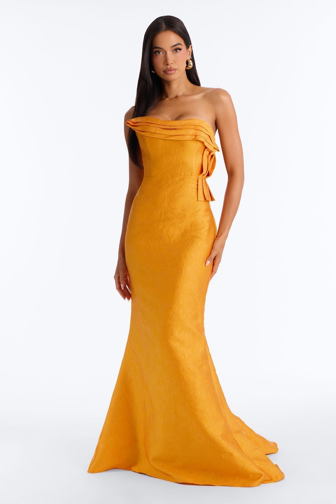 Making A Statement Gown - Orange