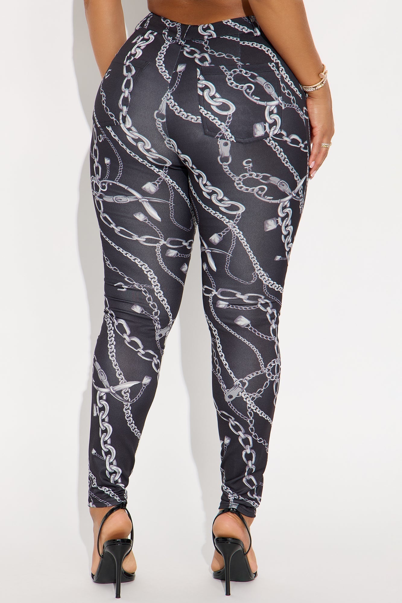 Vibe Queen Skinny Pant 29 - Black/combo