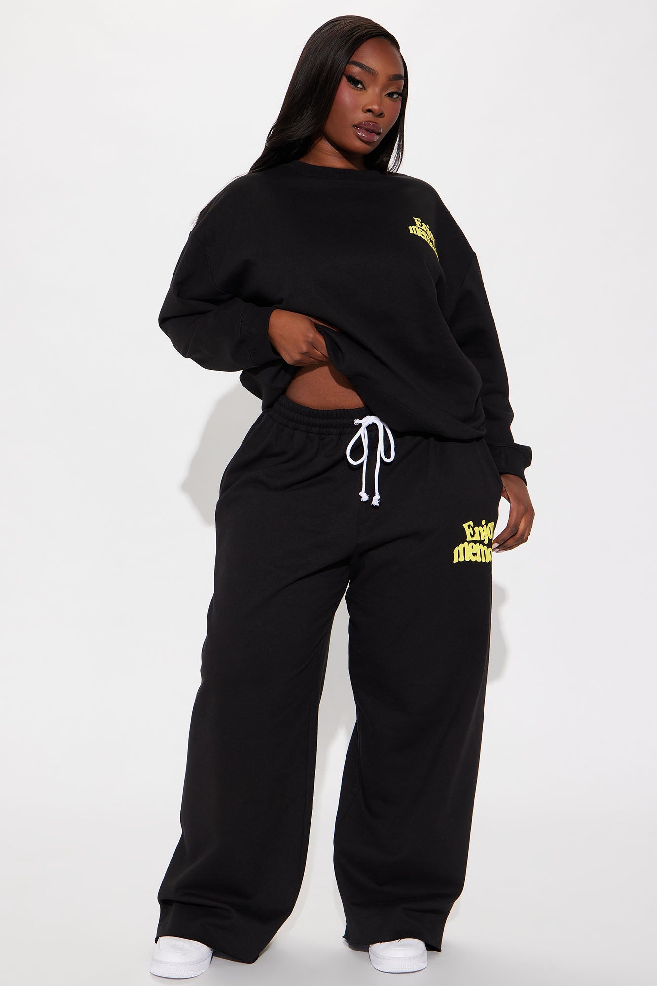 If You're Ready For This Sweatshirt - Black/Yellow