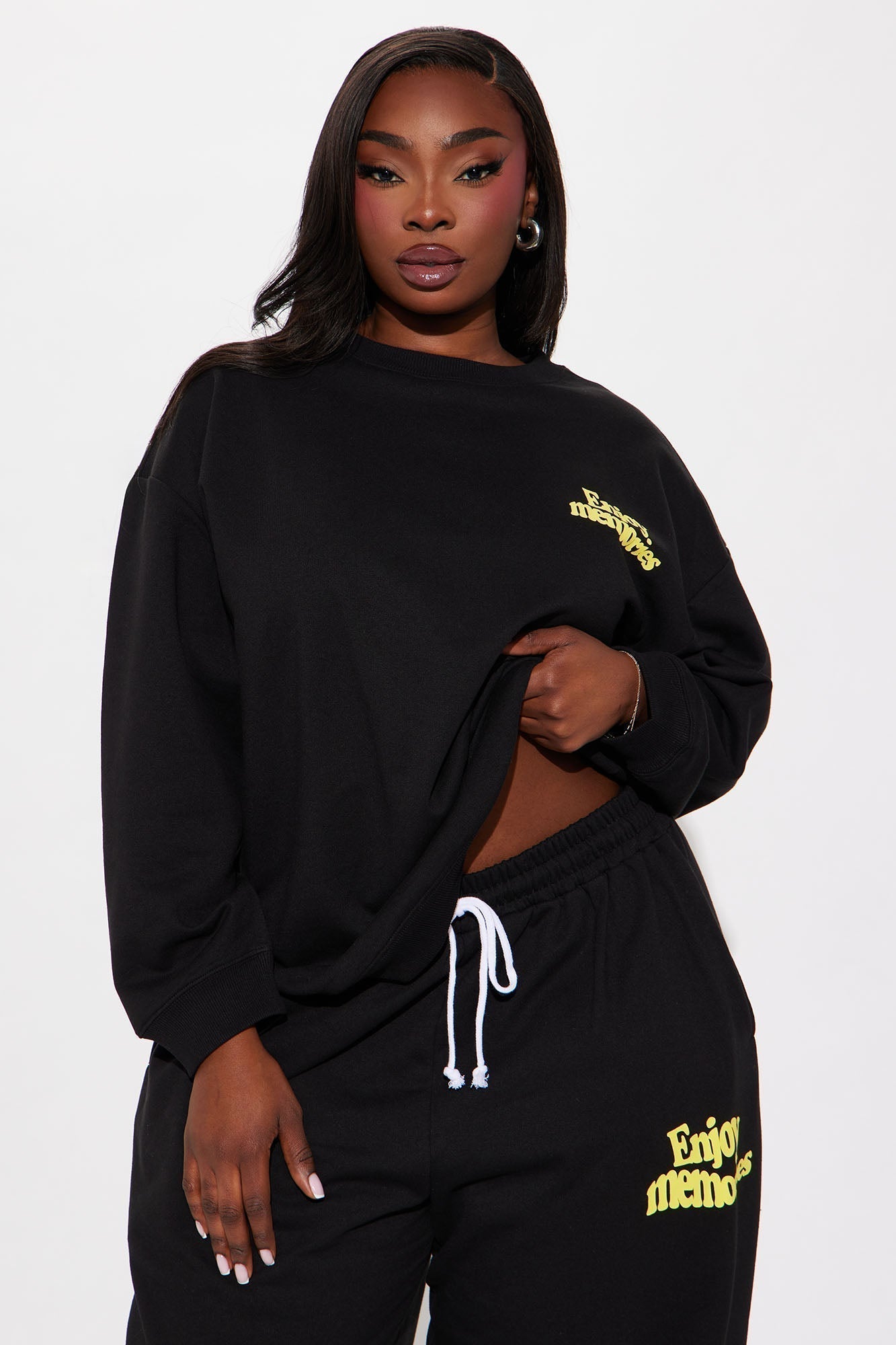 If You're Ready For This Sweatshirt - Black/Yellow