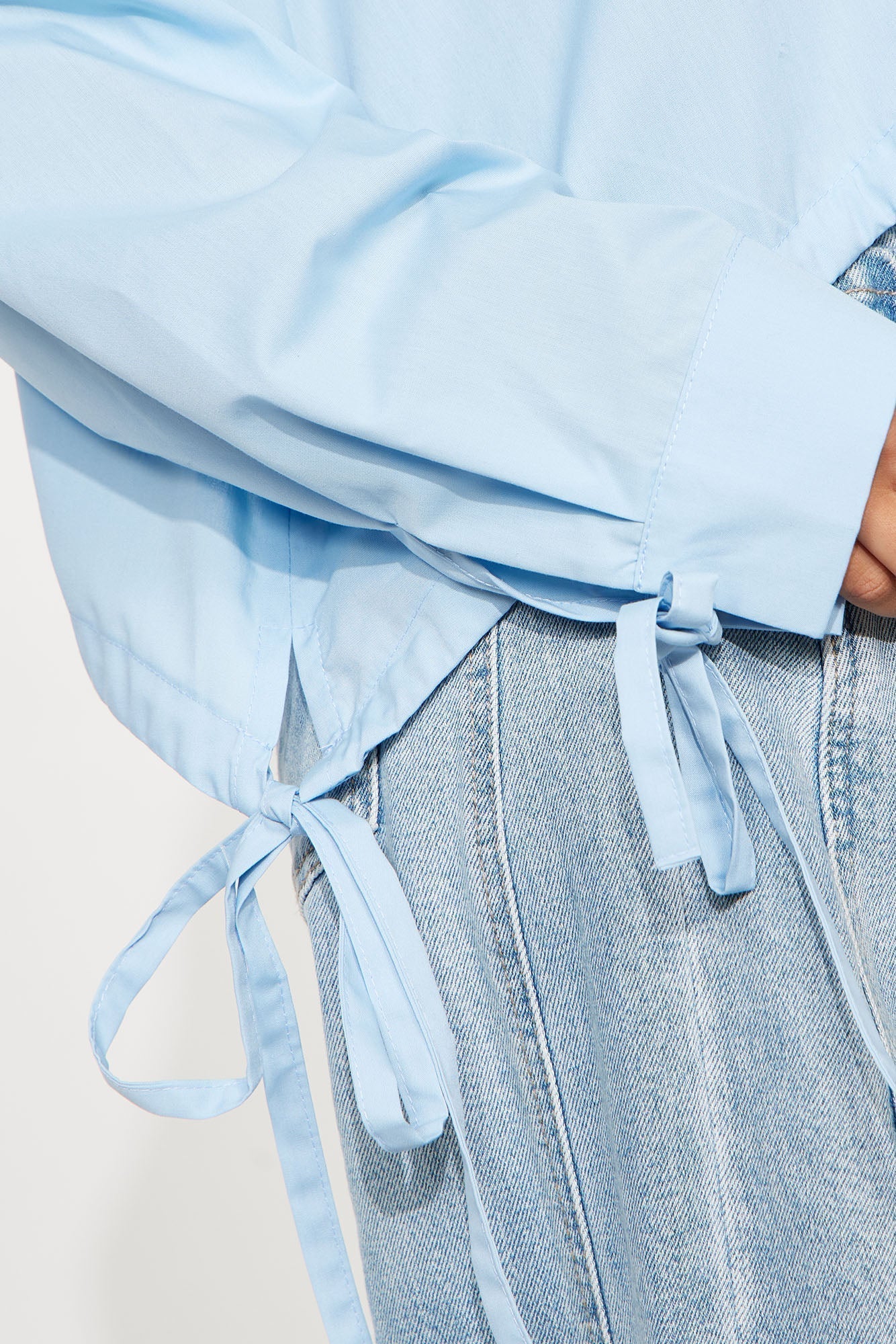 Perfect Illusion Poplin Shirt - Blue