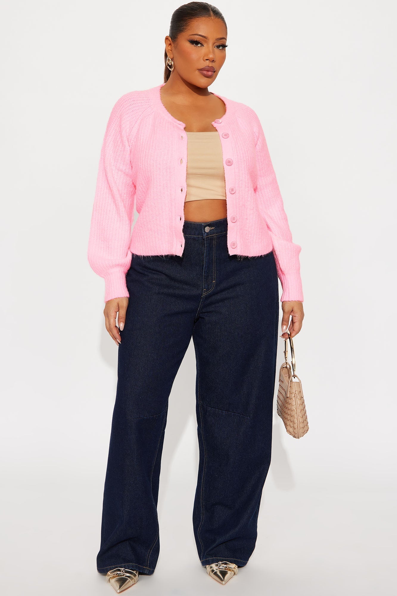 Weekend Getaway Cardigan - Pink