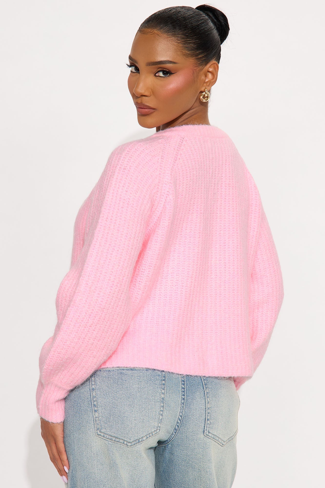 Weekend Getaway Cardigan - Pink