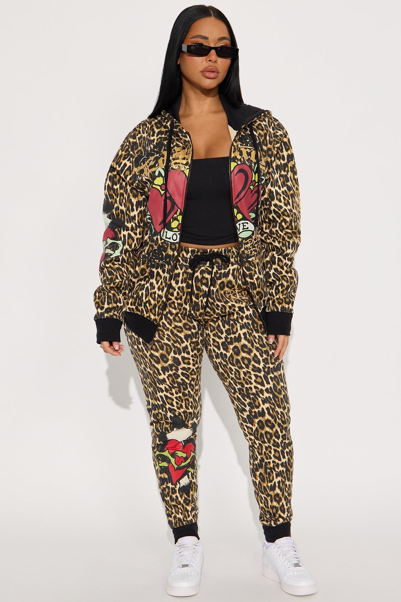 Ed Hardy Leopard Love Jogger - Leopard