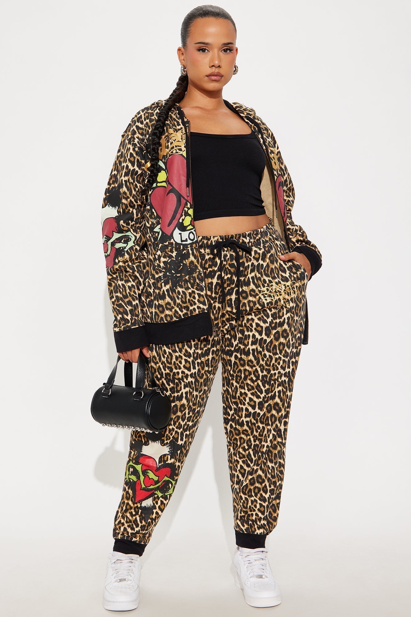 Ed Hardy Leopard Love Jogger - Leopard