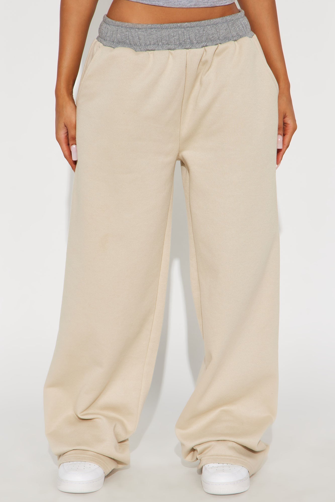 Ryder Fleece Lounge Pant - Stone