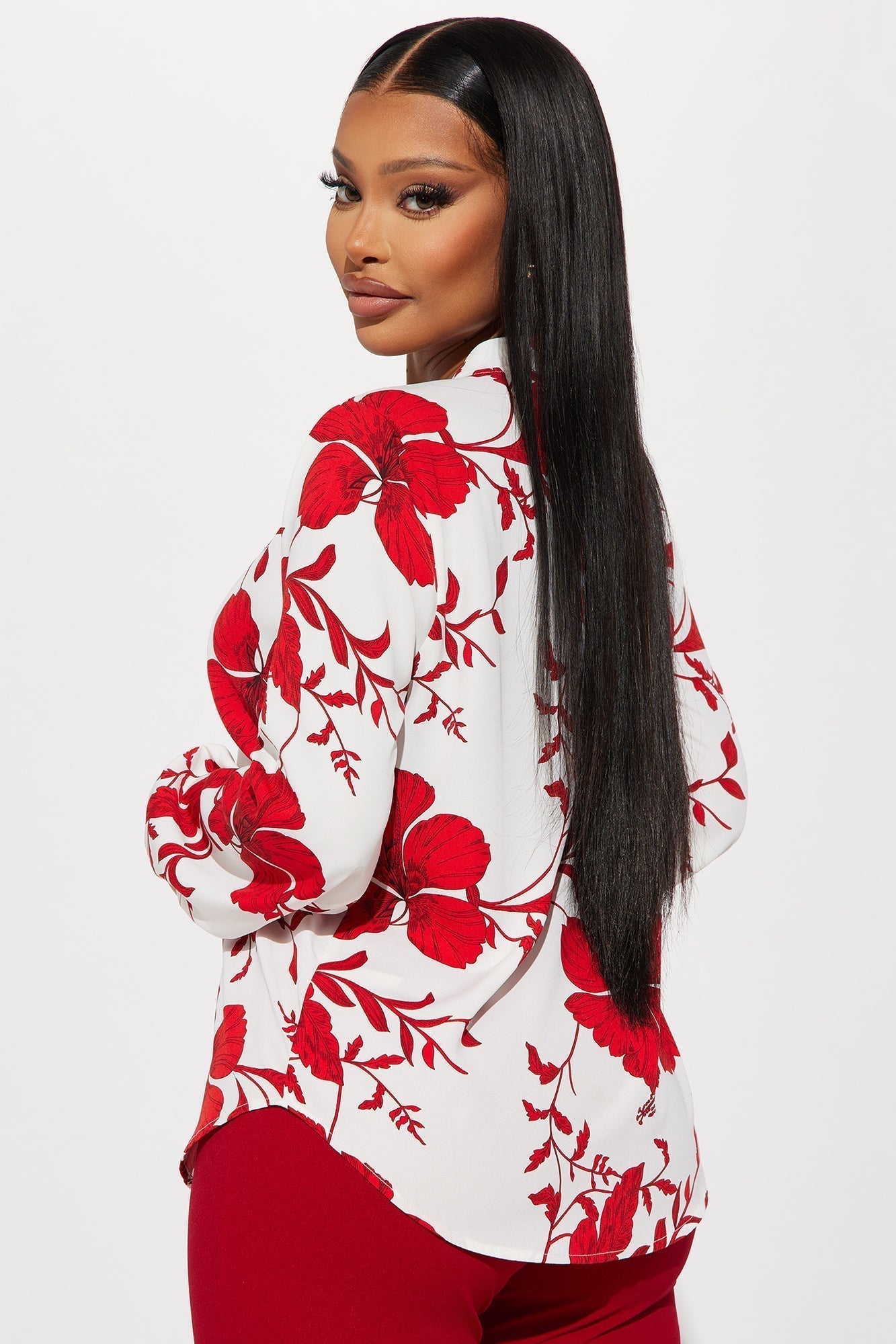 Floral Emotions Top - White/Combo