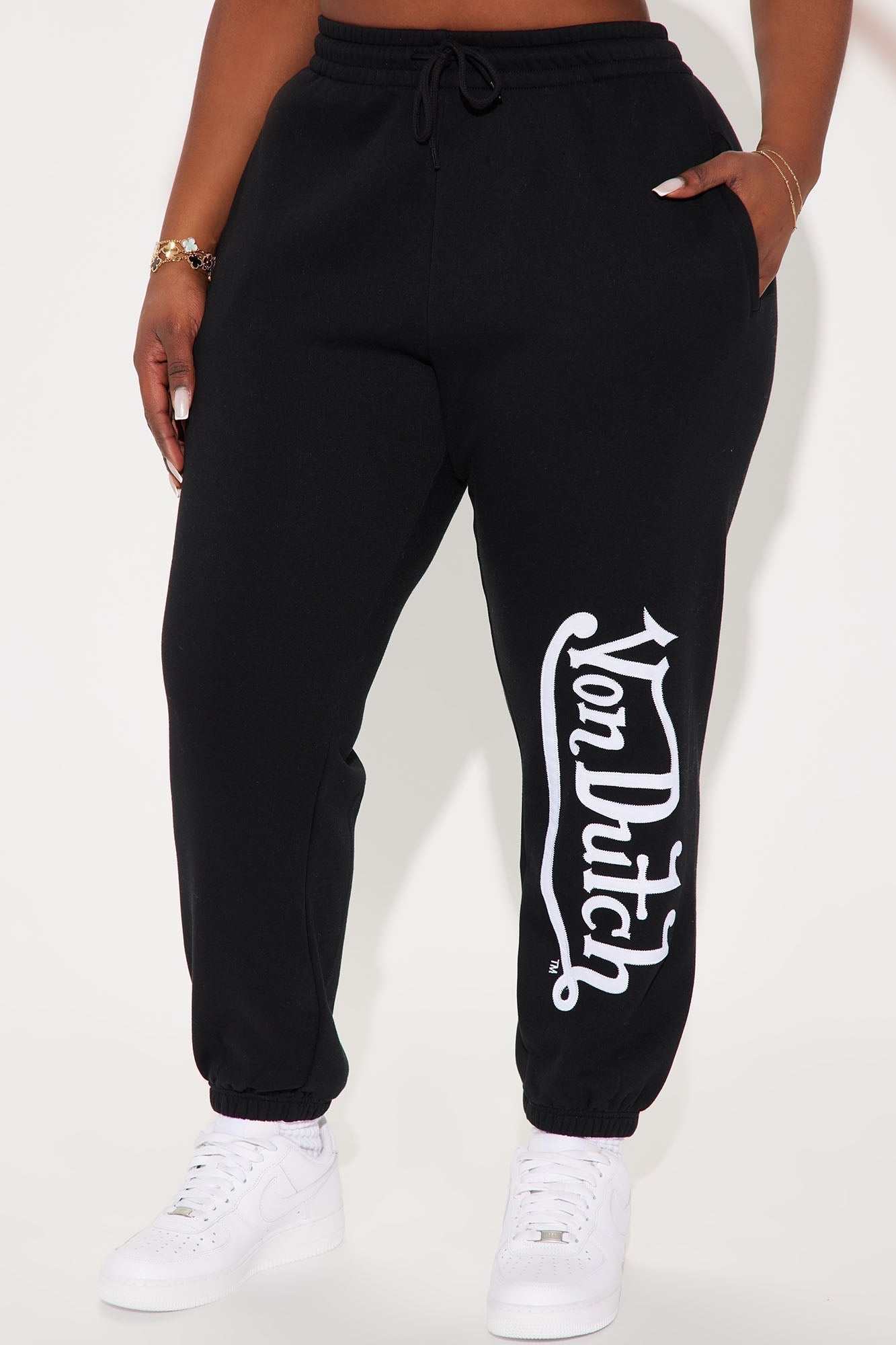Von Dutch Patch Jogger - Black
