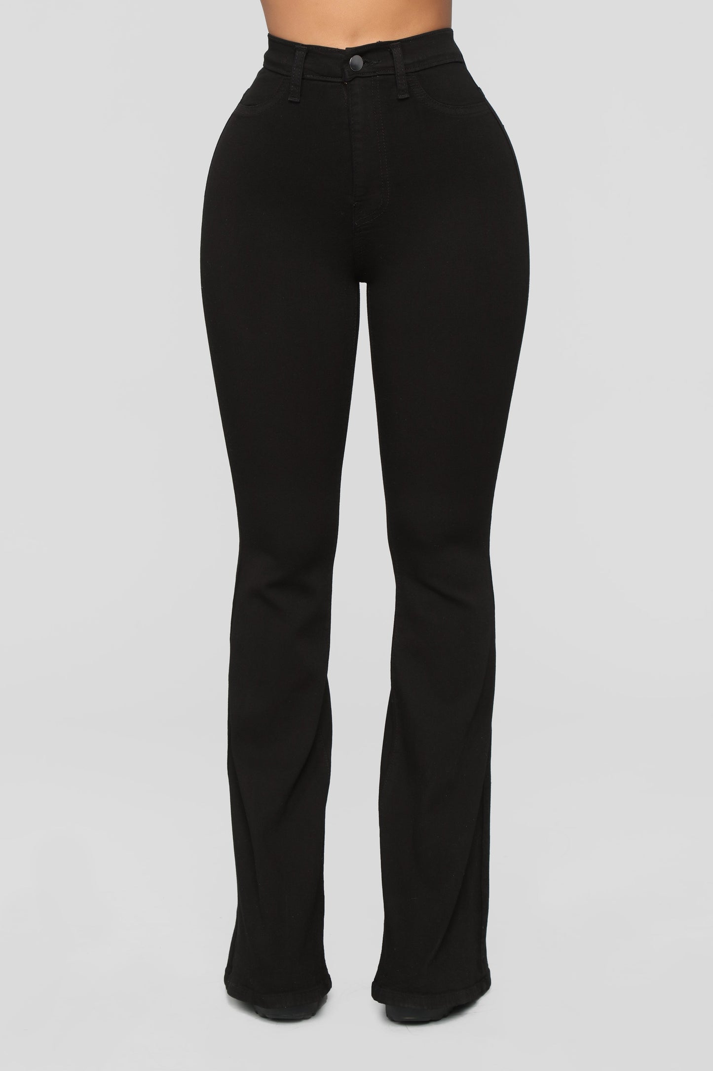 Deep In My Soul Flare Jeans - Black